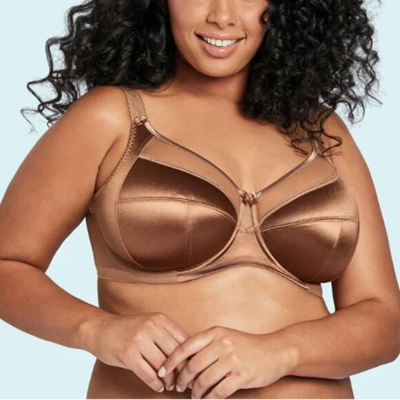 Goddess Keira Underwire Banded Bra Cinnamon Size 36O - Picture 1 of 6